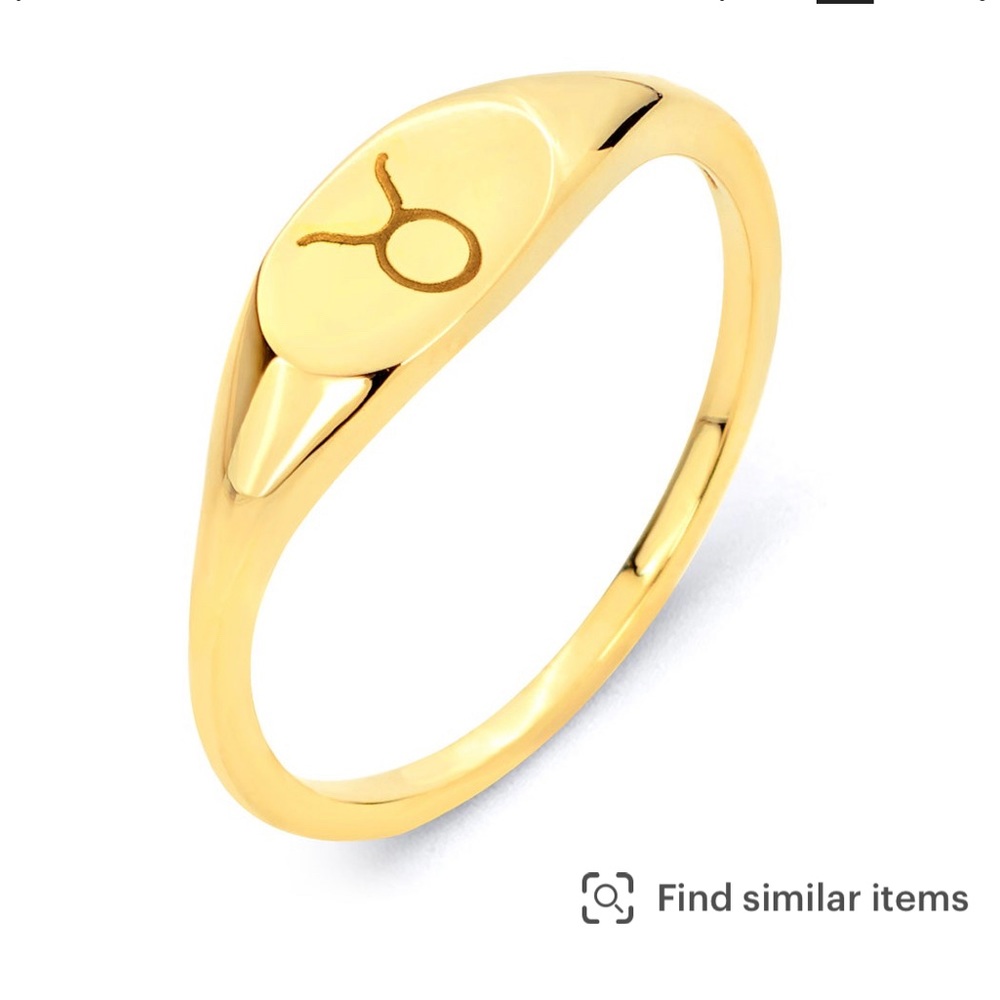 10k Gold Zodiac Ring